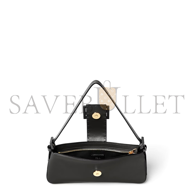 F**di baby b. black leather mini-bag 8bs117ayj1f0kur (25*10.5*3cm)